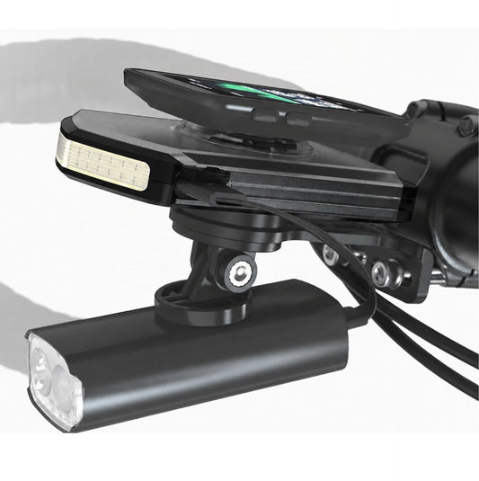 Lampe avant vélo CYCLAMI CL350 - 350 lumens, batterie 4000 mAh et éclairage 220°