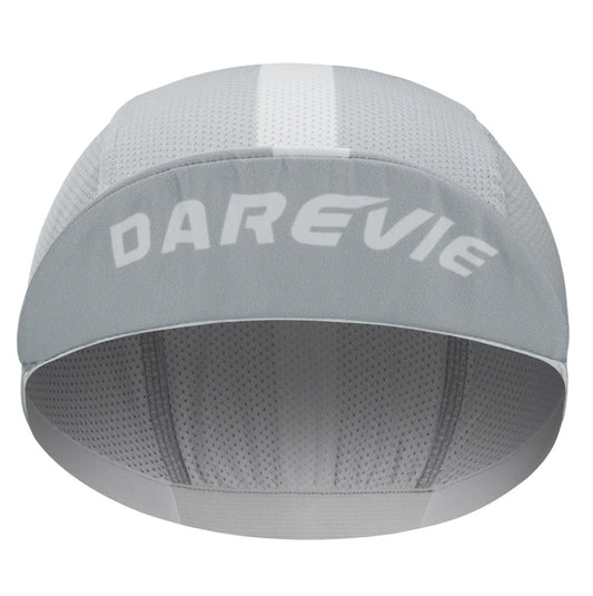 Casquette de cyclisme DAREVIE ventilée – Grise et blanche – Légère et respirante