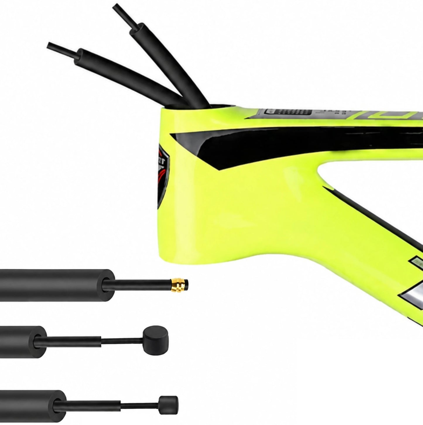 Gaine mousse anti-bruit pour câbles internes vélo - 6 mm × 1,6 m
