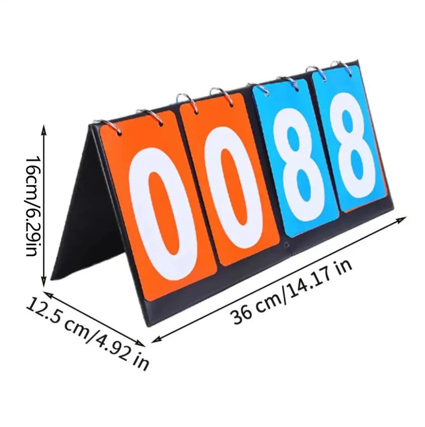 Tableau de score portable à 4 chiffres - Marqueur de points multisports pliable