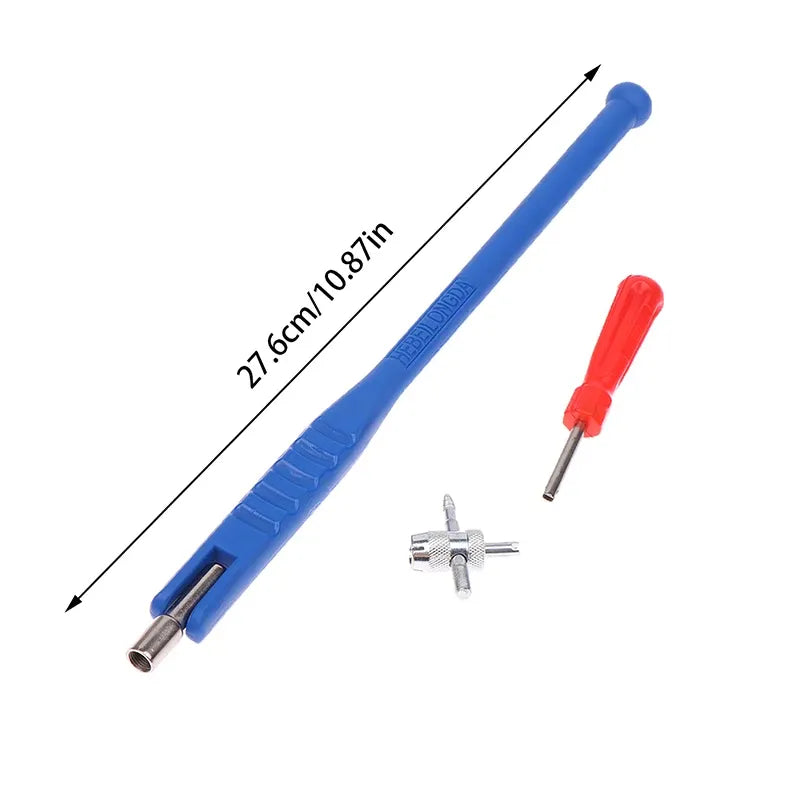 Outil extracteur de valve – Tire Valve Stem Puller métal et plastique pour vélo, moto, voiture