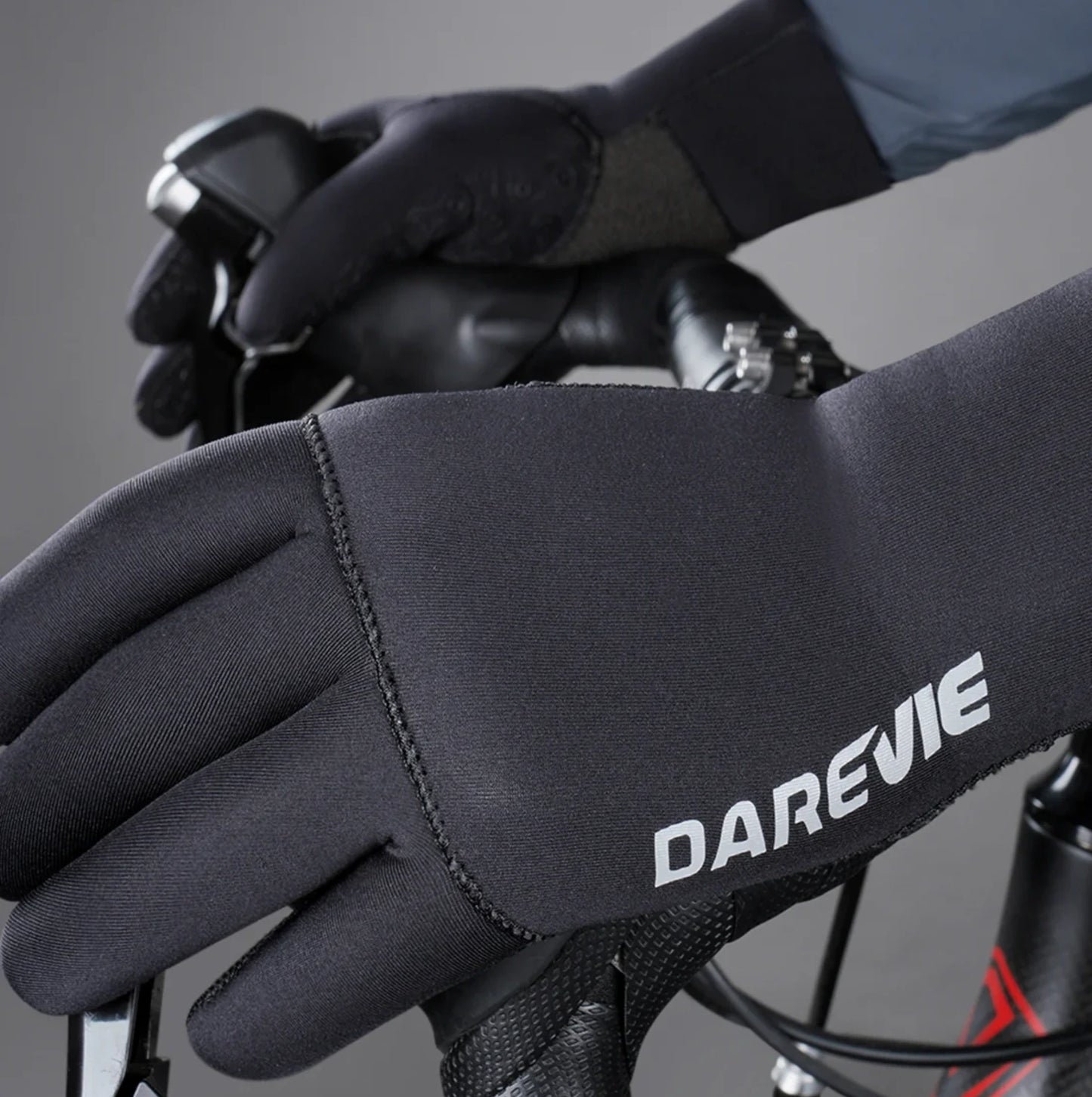 Gants vélo hiver DAREVIE - Néoprène 3 mm - Imperméables, coupe-vent et antidérapants