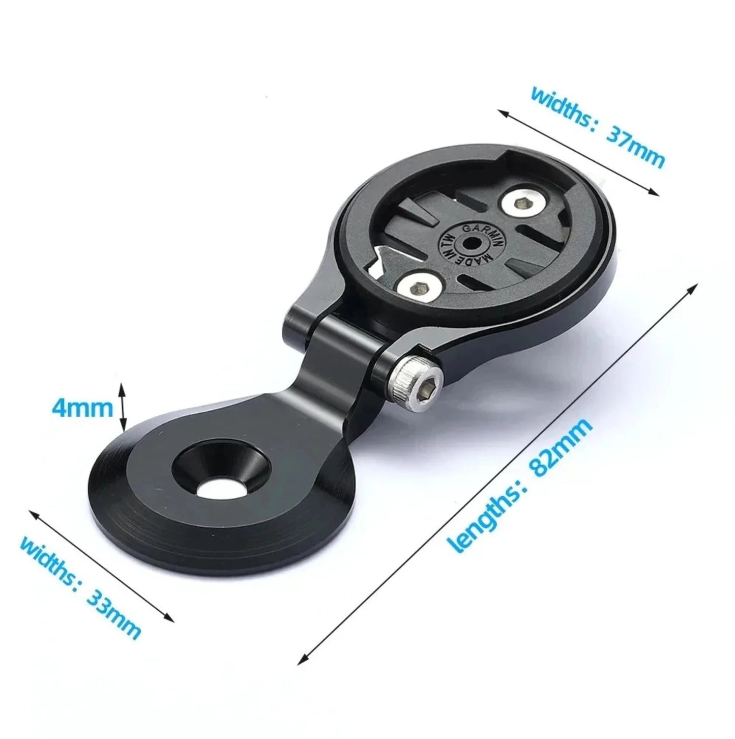 Support compteur vélo CNC - Compatible Garmin, Wahoo, Bryton, Cateye et autres GPS vélo