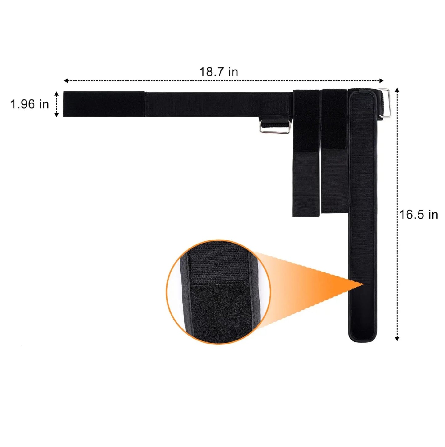 Sangle de cheville réglable avec maintien du talon pour haltères et poulies – Renforcement des jambes
