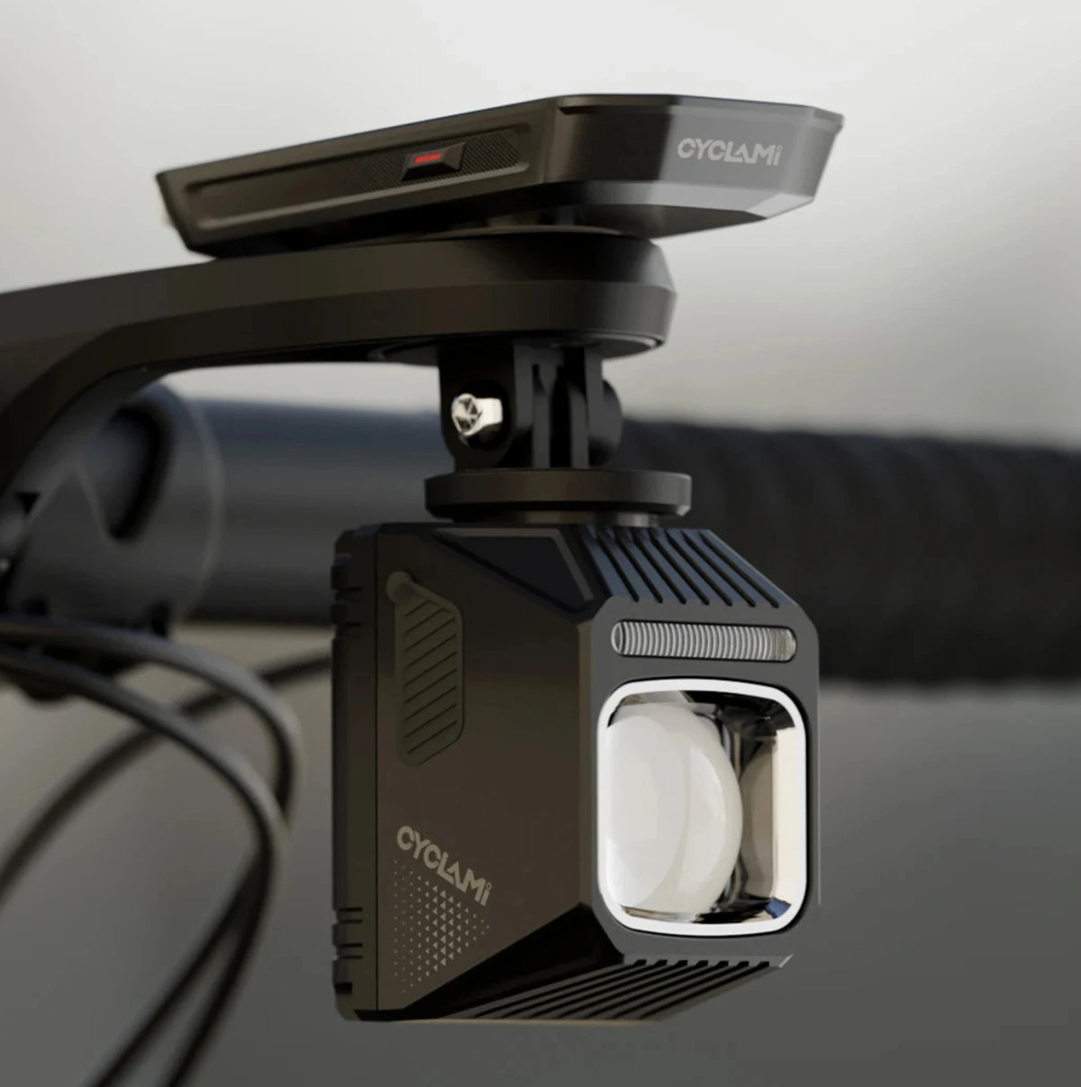 Éclairage avant vélo 1200 lumens avec ligne de coupure - 6 modes d'éclairage - Types-C