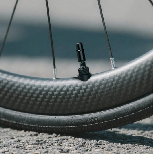 Valve tubeless CYCLAMI Presta FV en aluminium – Obus amovible