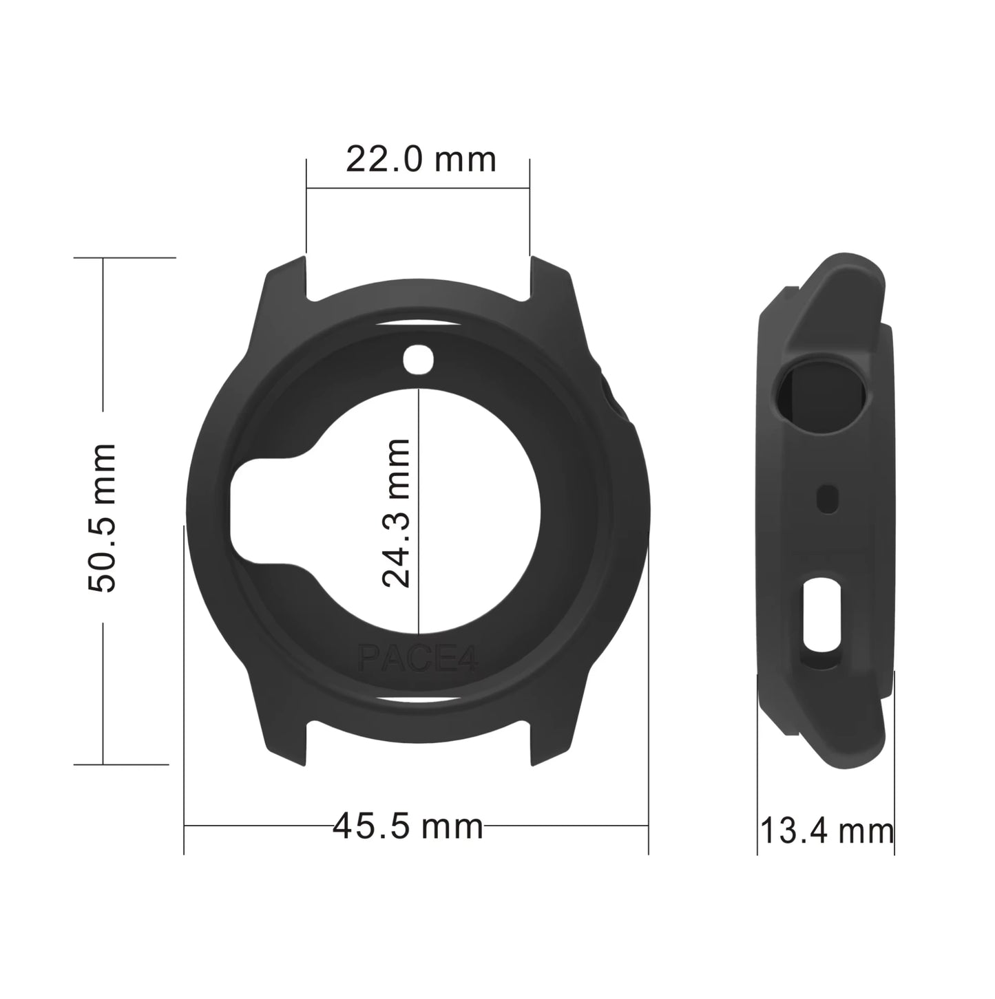Coque de protection TPU pour COROS PACE 4 – Étui de protection intégral