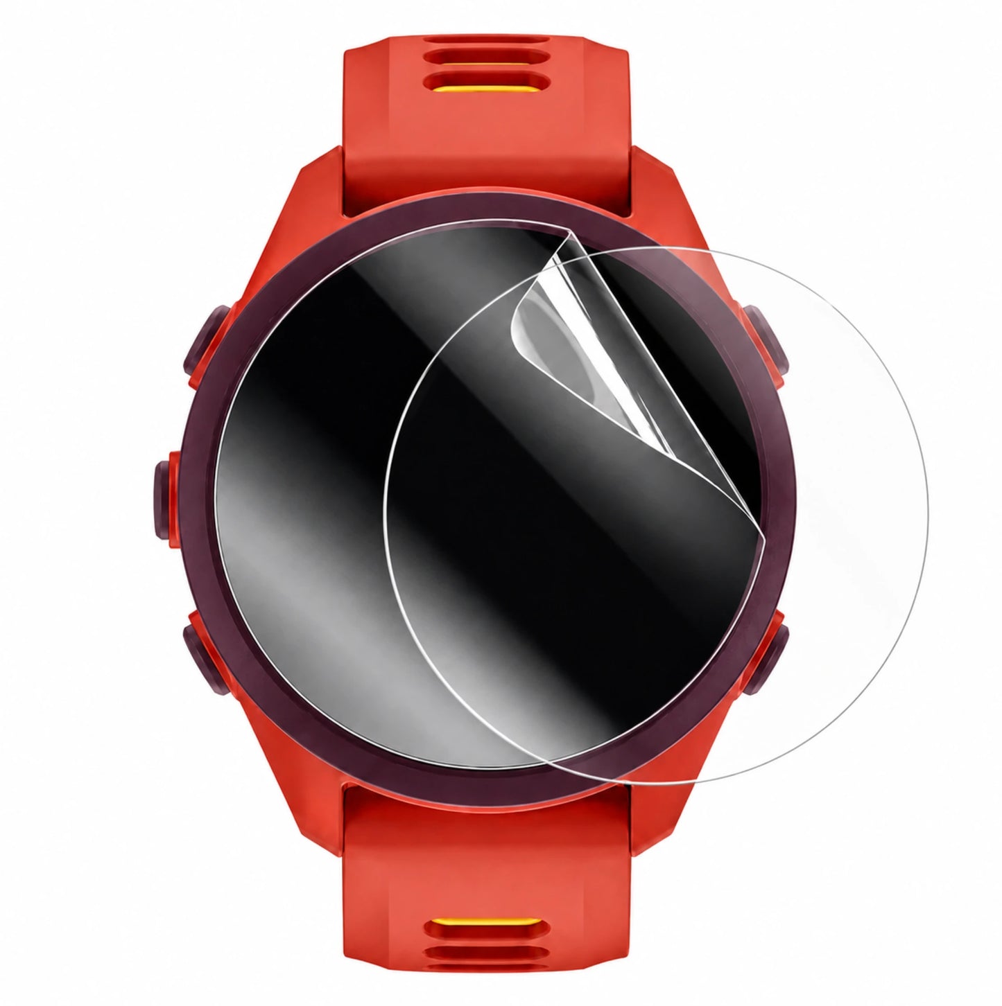 Lot de 2 films hydrogel pour Garmin Forerunner 70/170/170 Music - Protection d'écran HD