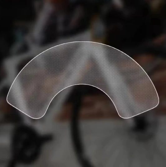 Autocollant de protection coque de boîtier de pédalier – Film anti-rayures universel