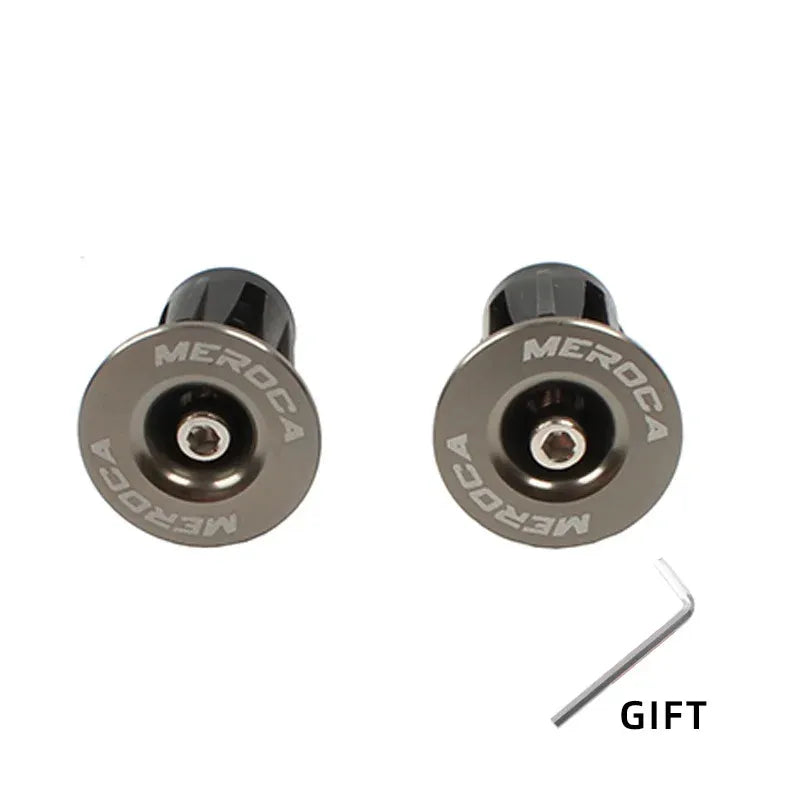 Bouchons de cintre vélo – 22 à 24 mm – Vis M4 – Gris – vue 8