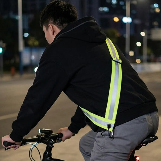 Ceinture de sécurité haute visibilité réglable