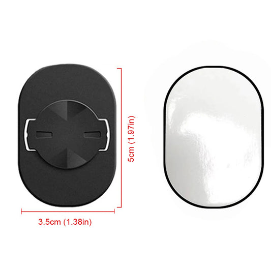Fixation téléphone pour vélo, Adaptateur autocollant compatible Garmin