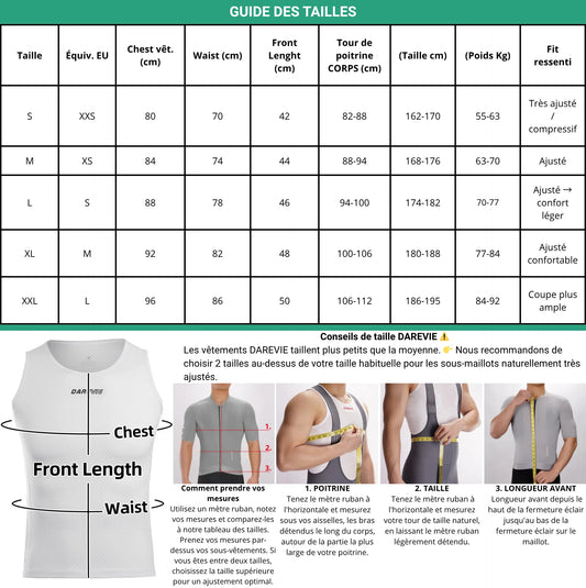Sous-maillot alvéolé ventilé - Maille à grille aérienne Airgrid Mesh