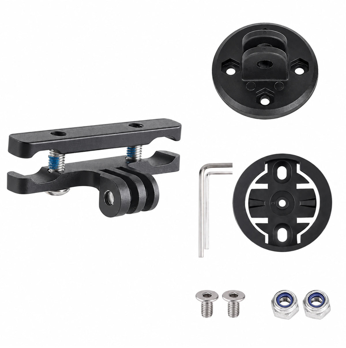 Support de selle aluminium pour radar Garmin Varia et Magene L508 - 40 g