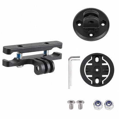 Support de selle aluminium pour radar Garmin Varia et Magene L508 - 40 g