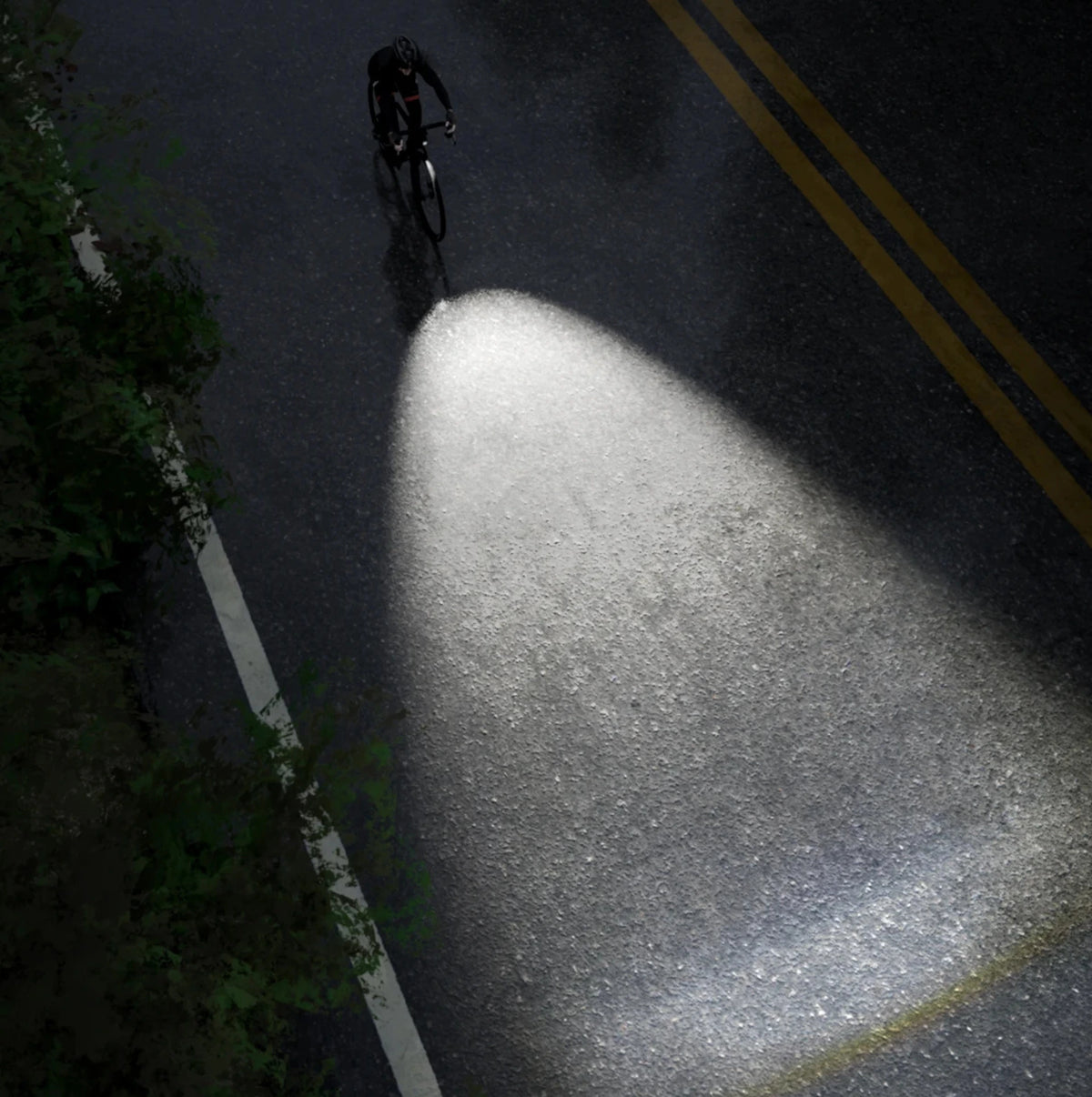 Éclairage avant vélo 1200 lumens avec ligne de coupure - 6 modes d'éclairage - Types-C