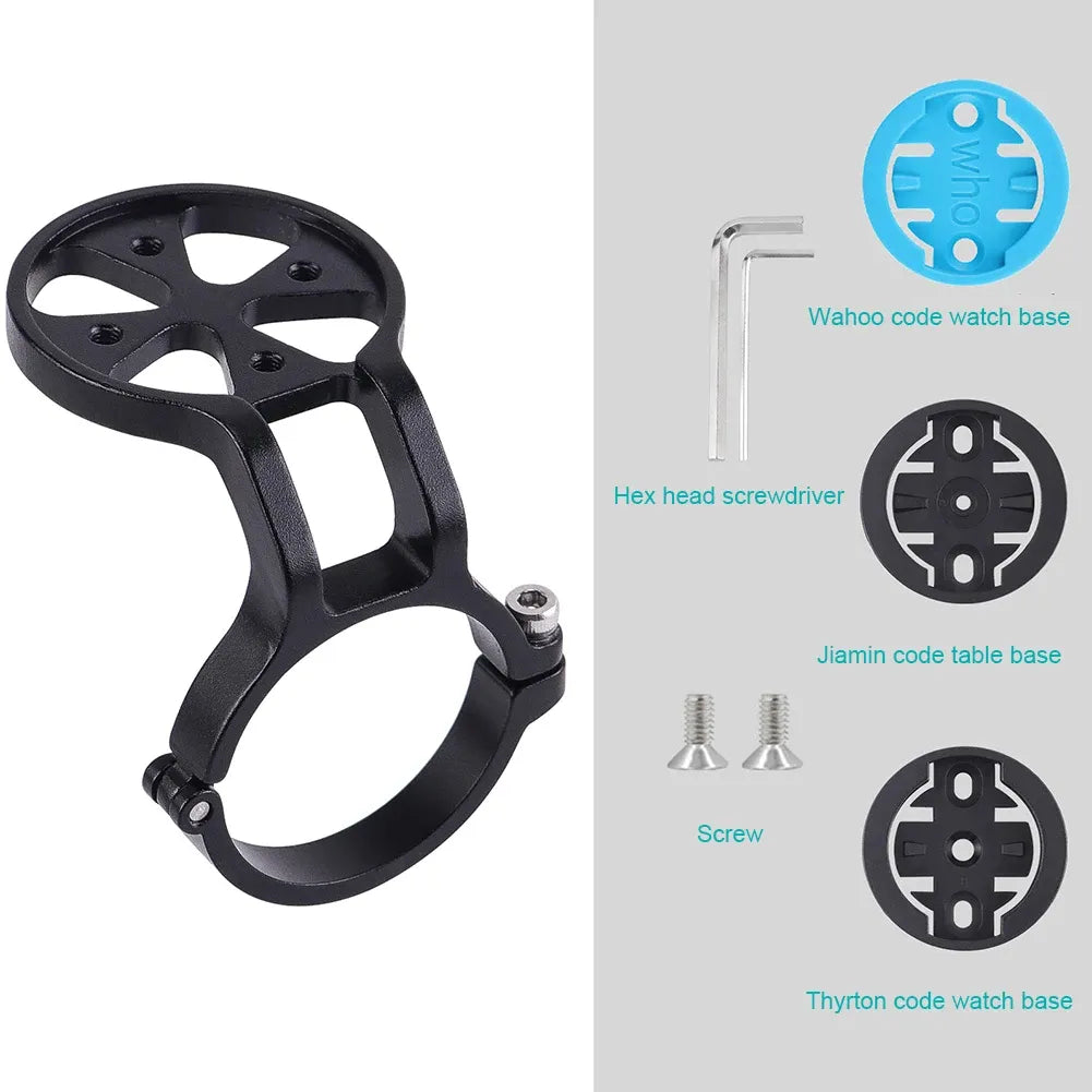 Support compteur vélo en aluminium – Compatible Garmin / Wahoo / Bryton / XOSS / iGPSPORT