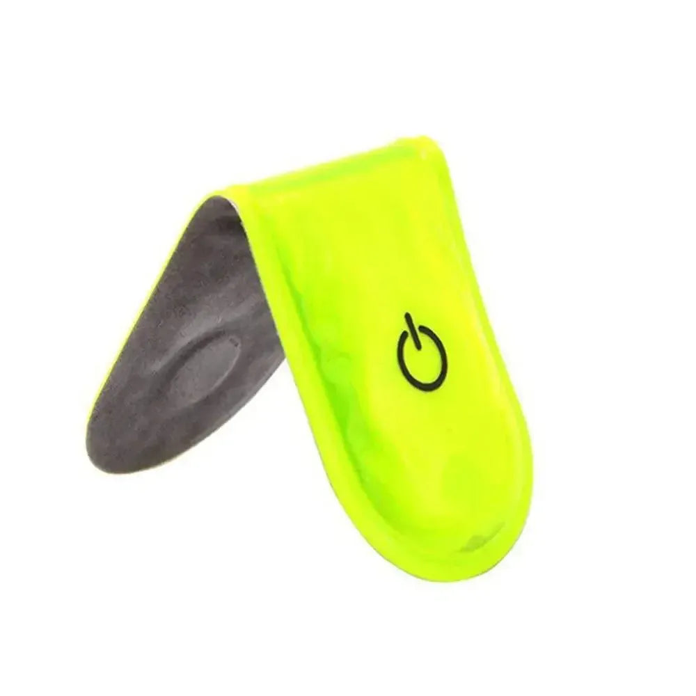 Clip lumineux LED réfléchissant magnétique - Sécurité running, marche et vélo