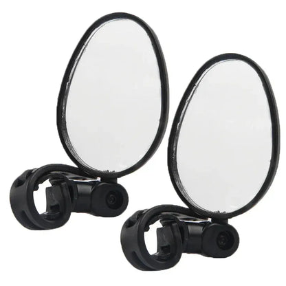 Lot de 2 rétroviseurs vélo orientable – Fixation universelle guidon 15 à 35 mm