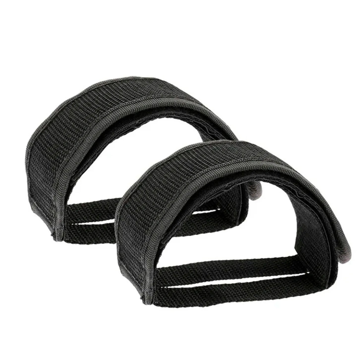 Paire de sangles de pédale vélo – Double fixation ajustable avec bande adhésive renforcée