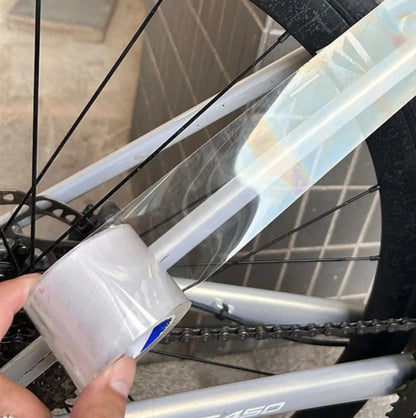 Ruban protecteur transparent pour cadre de vélo – 5 cm × 5 m – Anti-rayures et invisible