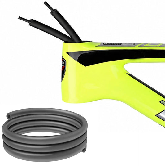 Gaine mousse anti-bruit pour câbles internes vélo - 6 mm × 1,6 m