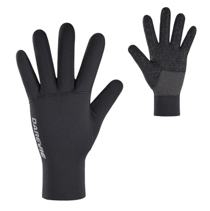 Gants vélo hiver DAREVIE - Néoprène 3 mm - Imperméables, coupe-vent et antidérapants