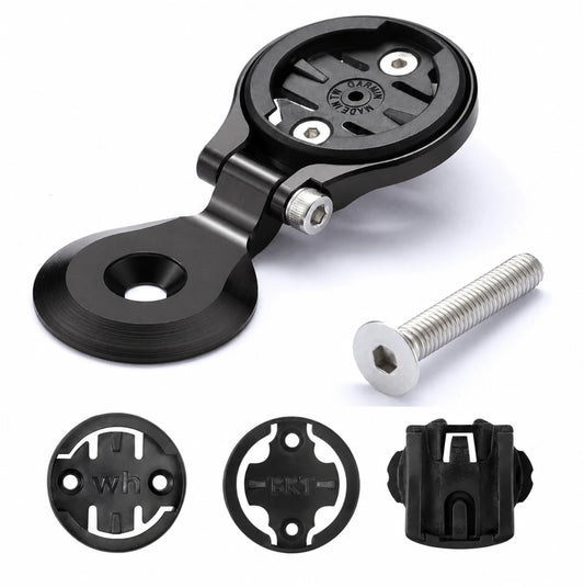 Support compteur vélo CNC - Compatible Garmin, Wahoo, Bryton, Cateye et autres GPS vélo