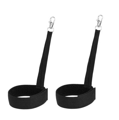 Lot de 2 sangles anti-perte pour gants de ski et snowboard - Dragonnes élastiques réglables