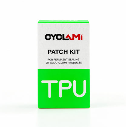 Kit de réparation chambre à air TPU CYCLAMI - 8 patchs autocollants sans colle
