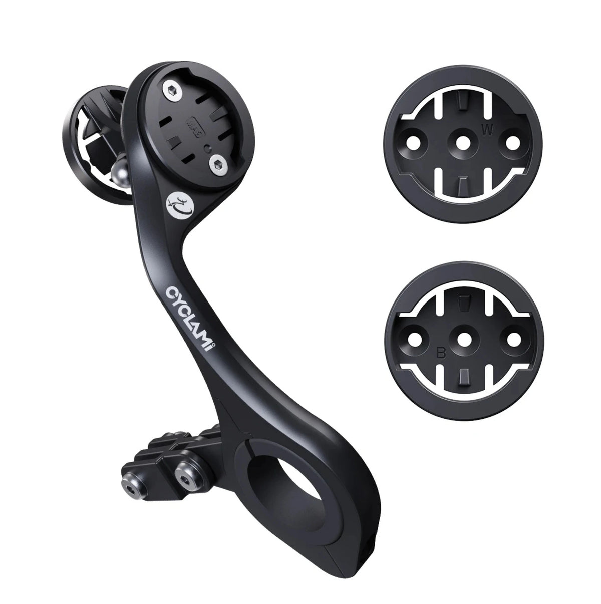 Support déporté vélo CYCLAMI M6W – Garmin, Wahoo et Bryton