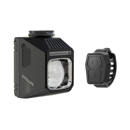 Éclairage avant vélo 1200 lumens avec ligne de coupure - 6 modes d'éclairage - Types-C