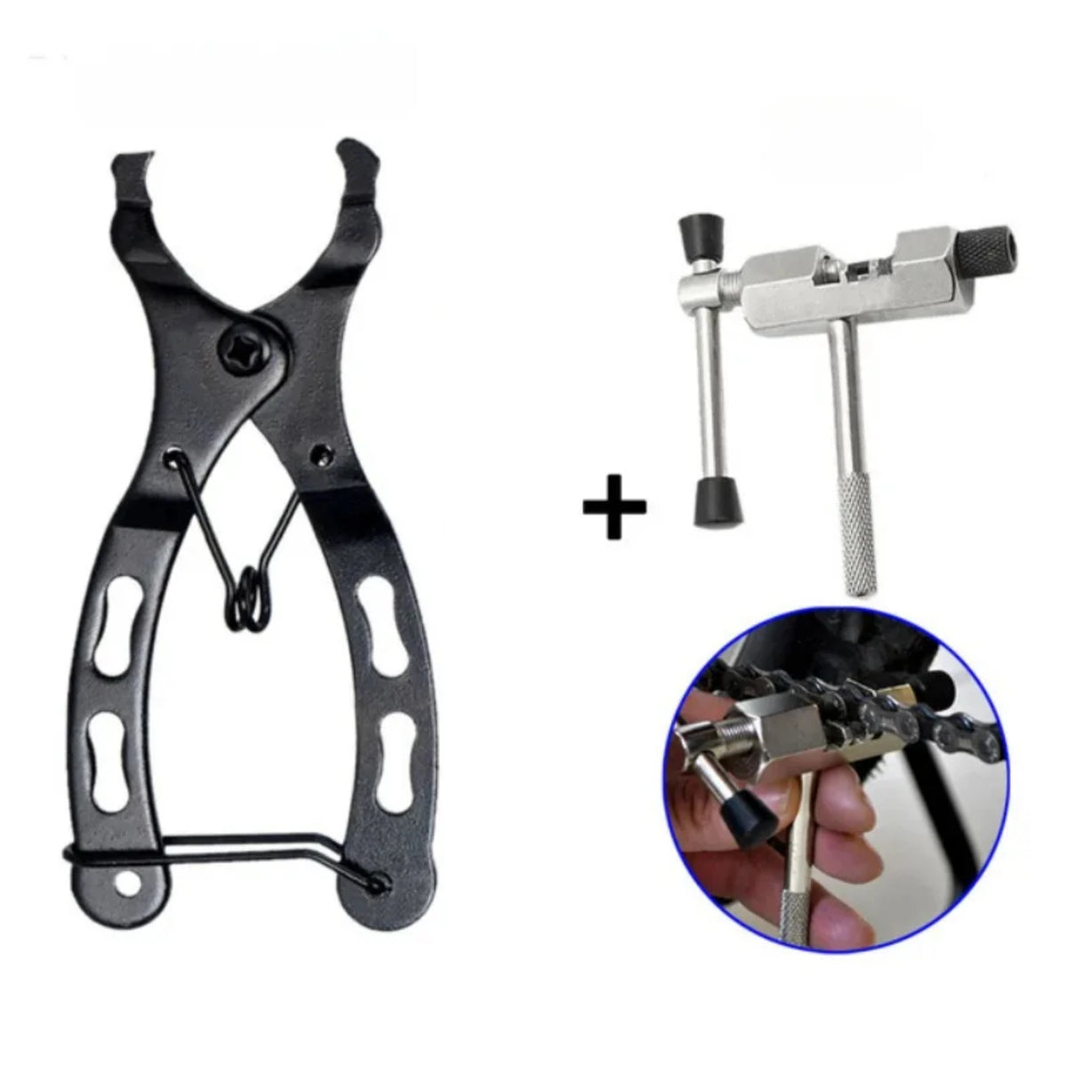 Pince ouverture/fermeture maillon rapide vélo – Compatible Shimano & chaînes 9 à 12 vitesses