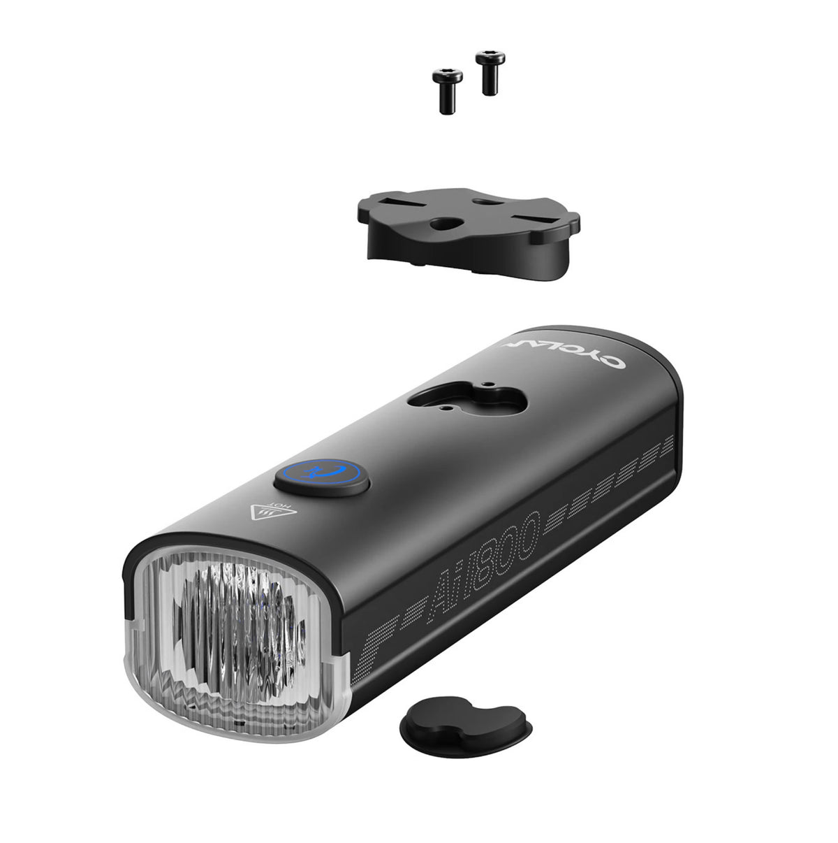 Éclairage avant vélo CYCLAMI 1800 lumens - 4 modes d'éclairage