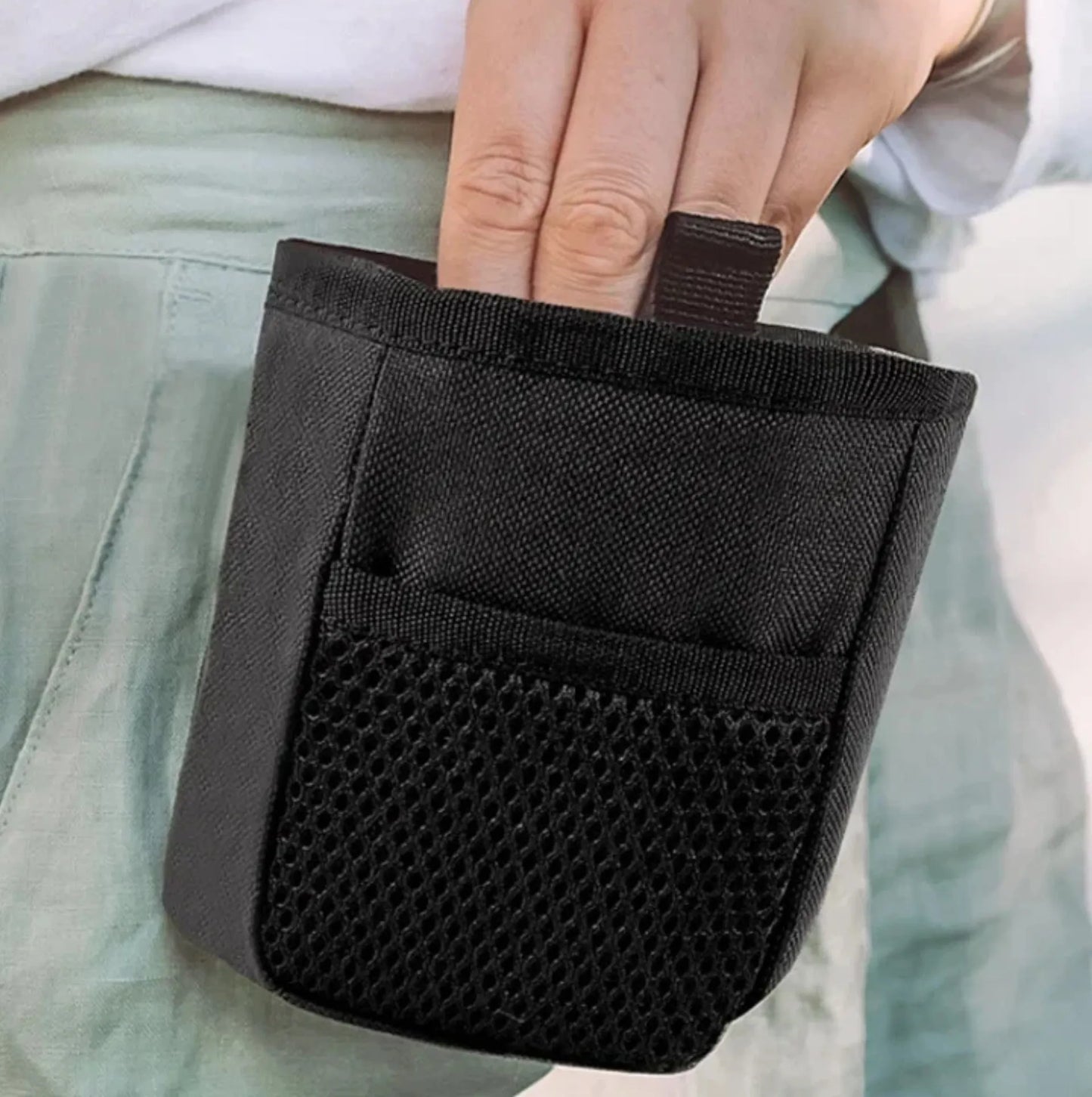 Sac ceinture multi-usage en tissu Oxford – Pochette déperlante pour accessoires