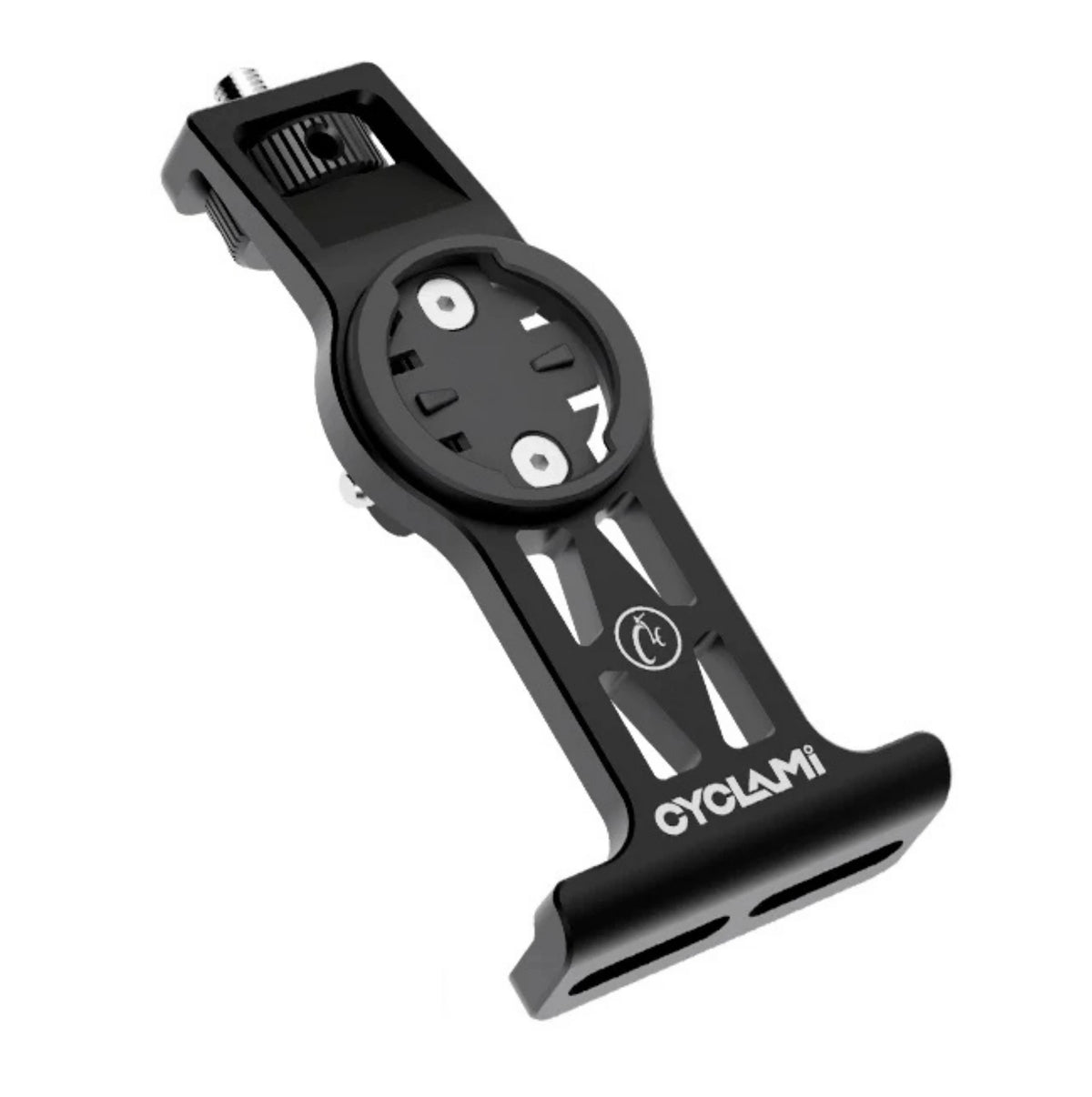 Support multifonction pour compteur vélo, caméra et éclairage