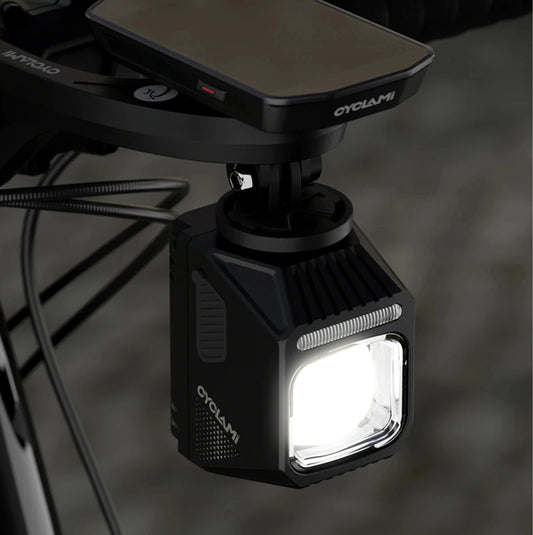 Éclairage avant vélo 1200 lumens avec ligne de coupure - 6 modes d'éclairage - Types-C