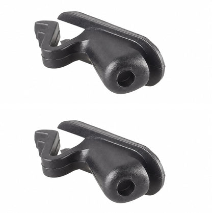 Lot de 2 passe-câbles pour cadre de vélo - Guide de câble interne frein et dérailleur - 6 mm