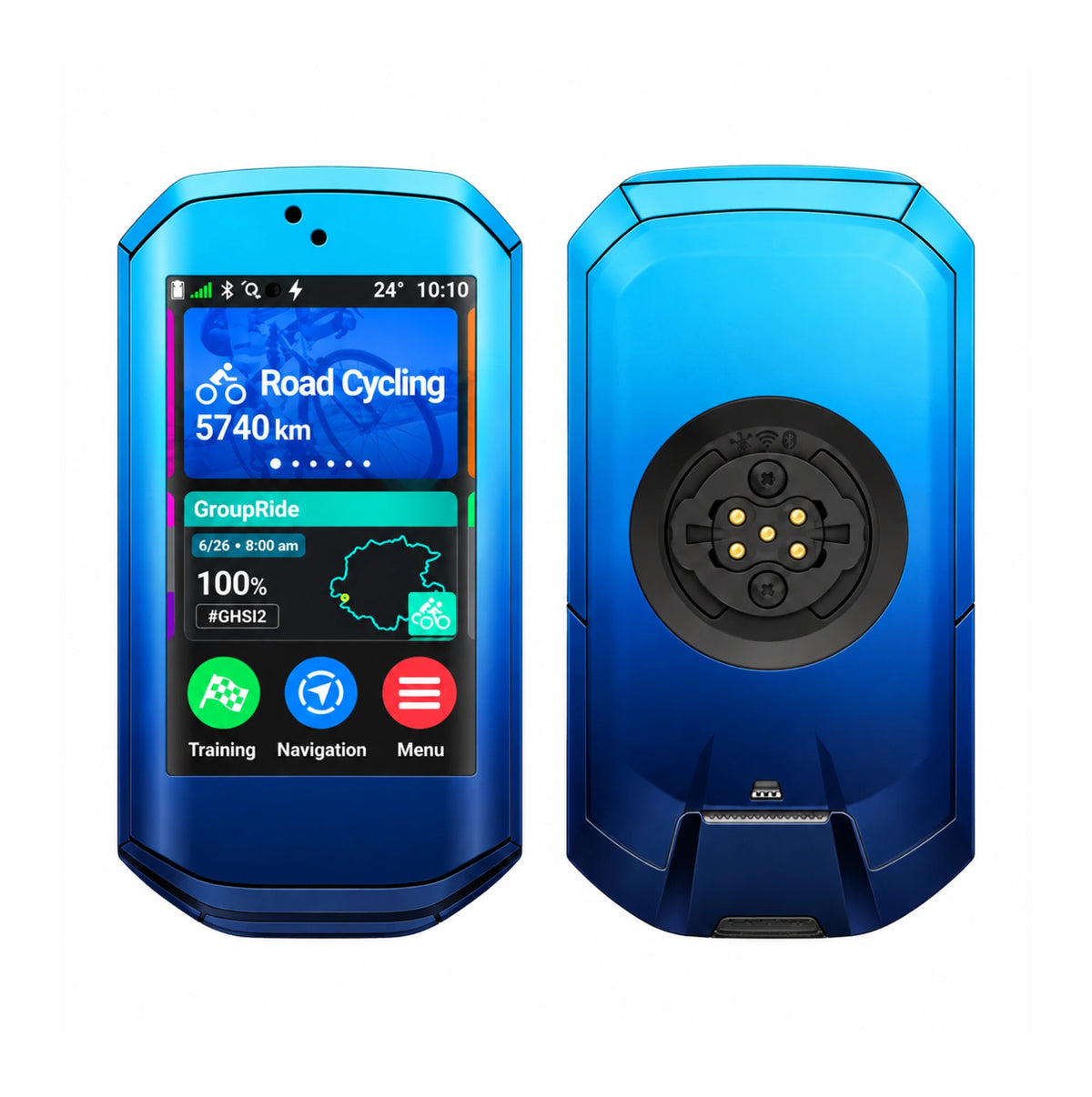 Covering de protection dégradé de couleur pour Garmin Edge 1050 - PVC imperméable et anti-rayures