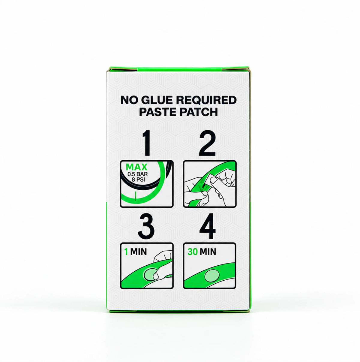 Kit de réparation chambre à air TPU CYCLAMI - 8 patchs autocollants sans colle