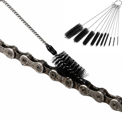 Kit de 10 brosses de nettoyage de précision – Vélo, composants et équipements techniques