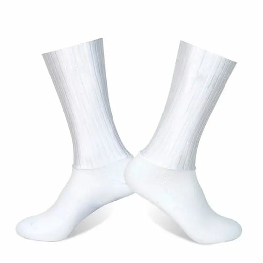 Chaussettes vélo Aero été – Mi-hautes avec grip silicone