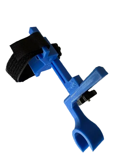 Support de seringue pour purge de frein vélo - Fixation guidon 22,2 mm