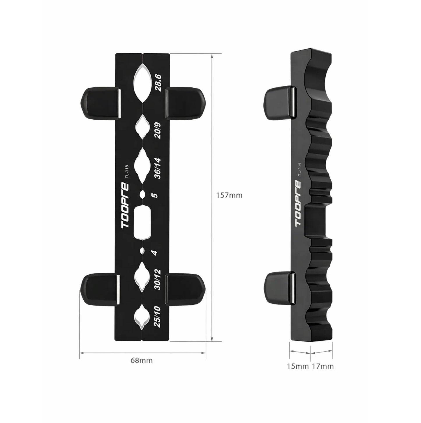 Étau de table universel vélo – Alliage d’aluminium CNC