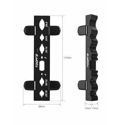 Étau de table universel vélo – Alliage d’aluminium CNC