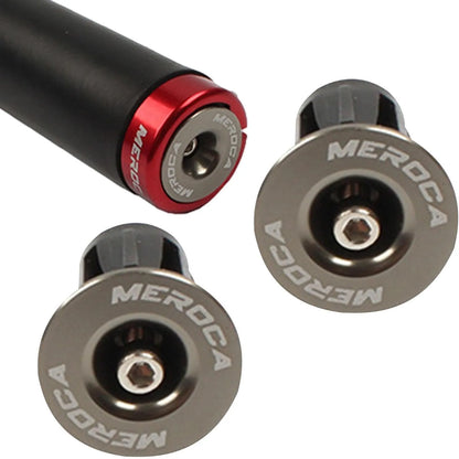 Bouchons de cintre vélo – 22 à 24 mm – Vis M4 – Gris – vue 4