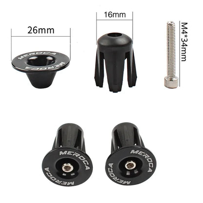Bouchons de cintre vélo – 22 à 24 mm – Vis M4 – Multicolore – vue 3