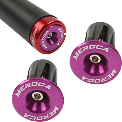 Bouchons de cintre vélo – 22 à 24 mm – Vis M4 – Violet – vue 4