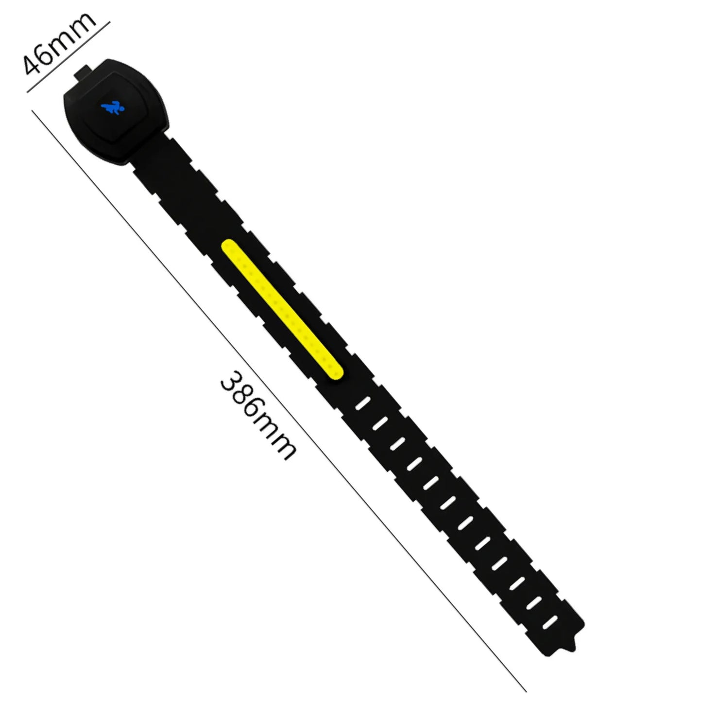 Bracelet lumineux COB LED – USB-C Rechargeable - 3 modes - Course, vélo et sécurité nocturne – vue 5