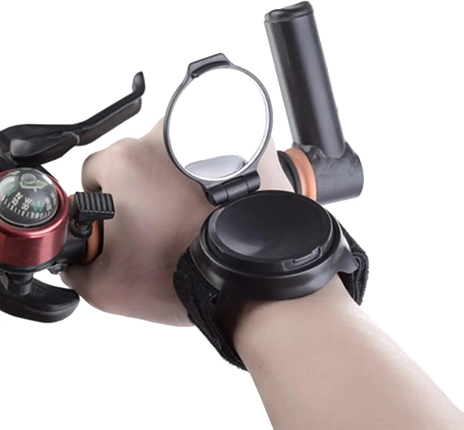Bracelet rétroviseur vélo – Réglable à 360° – Vue arrière sécurisée – vue 5